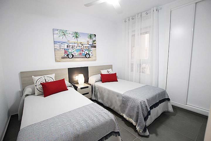 과다마르델세게라 Apartamento Primera Linea Playa Centro De Guardamar 아파트 외부 사진